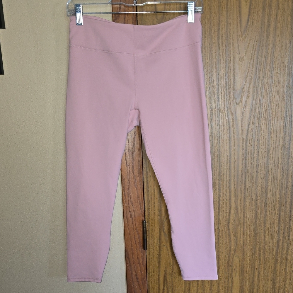 Soft Pink High-Waisted Leggings